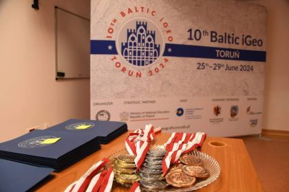 Jakub Śmierciak laureatem X Baltic iGeo 