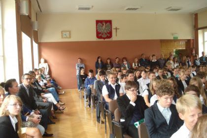 Rozpoczęcie roku szkolnego w ZSO w Opolu (PG 9) 