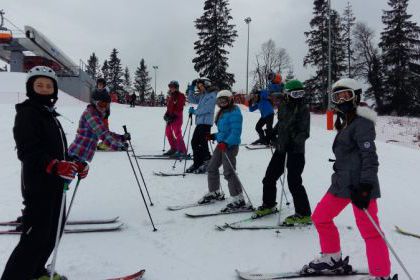 Warsztaty narciarskie 2016 - kl. 1gA i kl. 1gB 