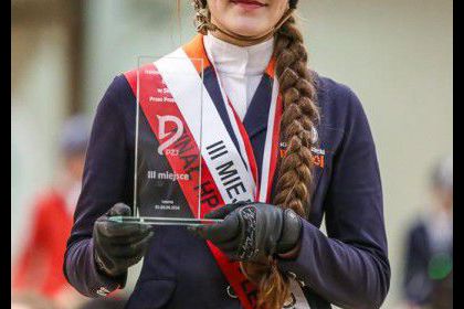 Maja Szewczyk - brązowy medal w tegorocznym Pucharze Polski Dzieci w kategorii Dzieci I 