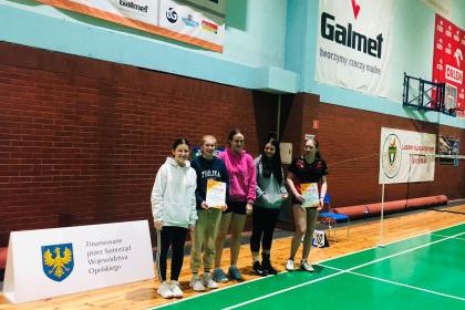 Sukcesy sportowe naszych uczniów- badminton 