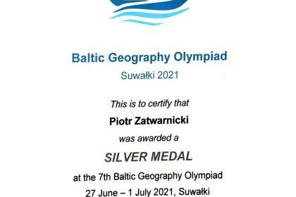 VII Międzynarodowa Olimpiada Bałtycka - Baltic IGeo 