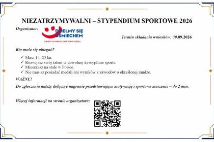 programy stypendialne nowe 