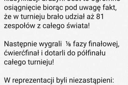 Reprezentacja Polski na zawodach depatanckich 
