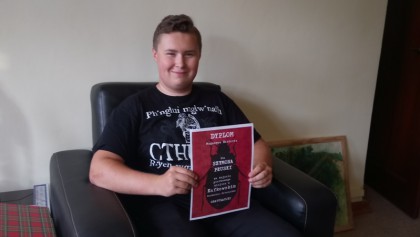 Szymon Płuska zwyciężył w „Kafkowskim konkursie literackim”