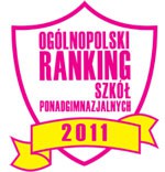 Ogólnopolski Ranking Szkół Ponadgimnazjalnych 2011!