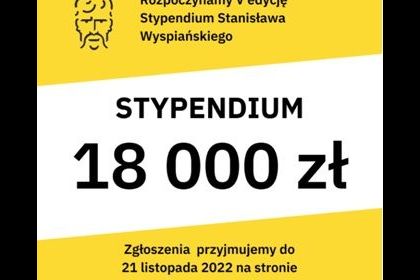 Stypendium im. Stanisława Wyspiańskiego