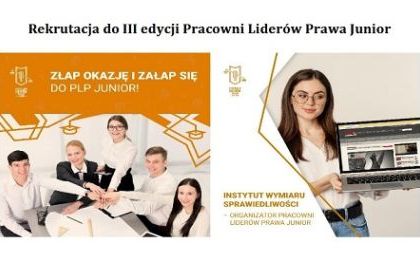 Rekrutacja do III edycji Pracowni Liderów Prawa Junior