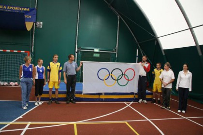 Uroczyste otwarcie hali sportowej przy Zespole Szkół Ogólnokształcących w Opolu