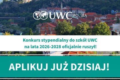 Konkurs stypendialny Towarzystwa Szkół Zjednoczonego Świata