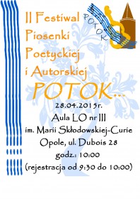 II Festiwal Piosenki Poetyckiej i Autorskiej