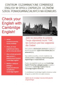 Check Your English with Cambridge English