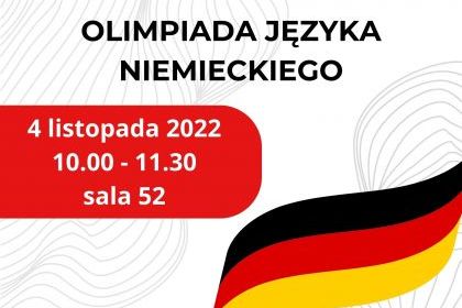 Już w piątek! Olimpiada Języka Niemieckiego