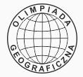 Tematy prac I etapu XLIV Olimpiady Geograficznej
