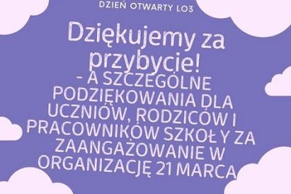 Dziękujemy za przybycie!